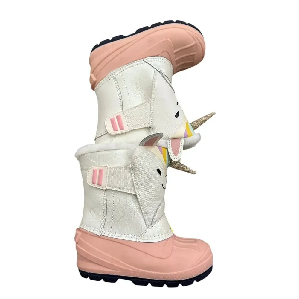 Toddler Frankie Winter Boots - Cat & Jack™ Cream 9T